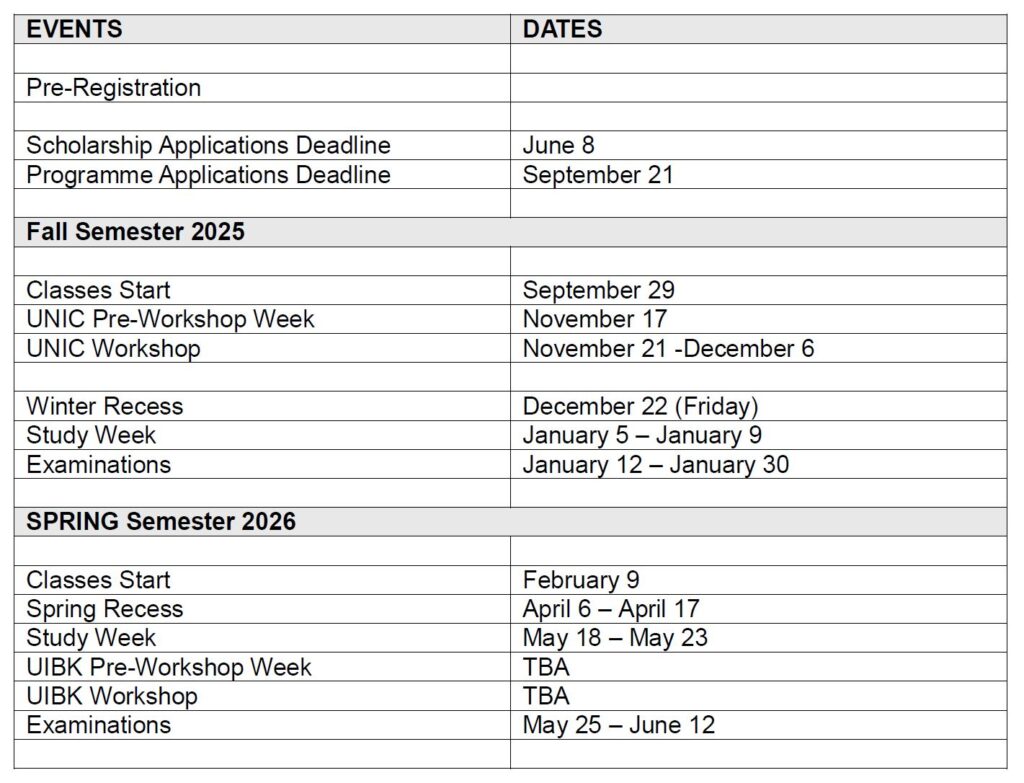 PROGRAM – MSc in Computational Design and Digital Fabrication