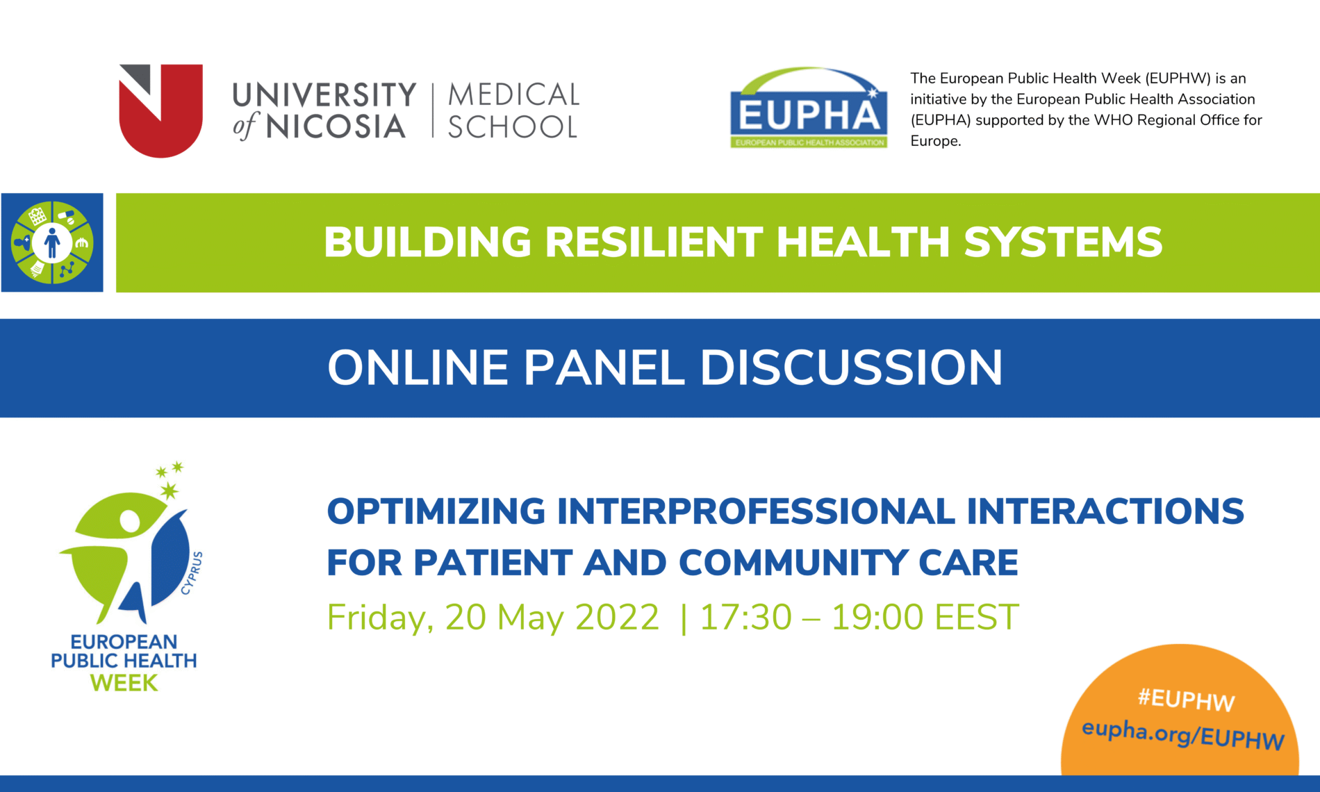 May 20 EUPHW_Optimizing Interprofessional Interactions