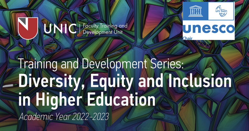 Diversity, Equity and Inclusion in Higher Education – UNESCO Chair