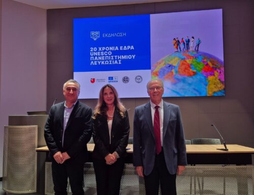 Εκδήλωση για τα 20 Χρόνια Έδρας UNESCO Πανεπιστημίου Λευκωσίας