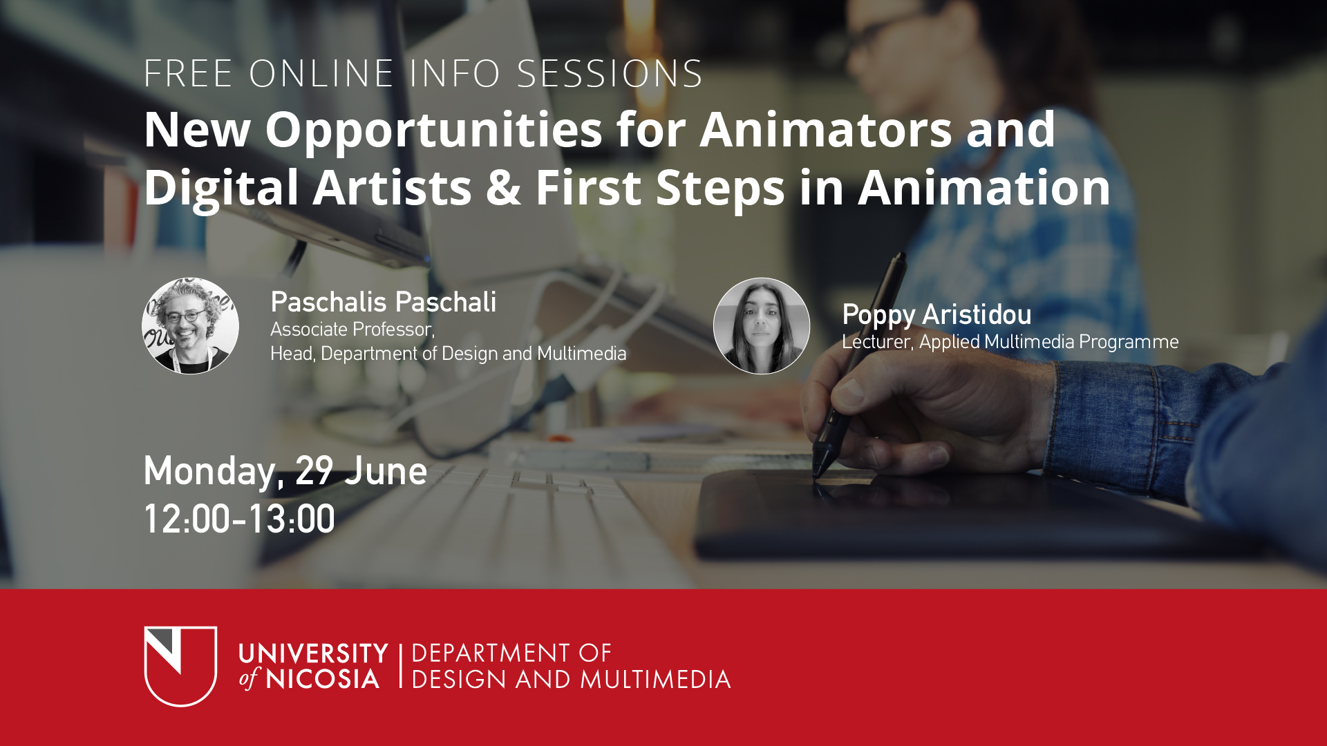 New Opportunities for Animators and Digital Artists & First Steps in  Animation – University of Nicosia