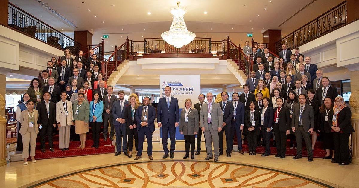 EVP UNIC Health delivers keynote at 9th ASEM Education Ministerial Meeting
