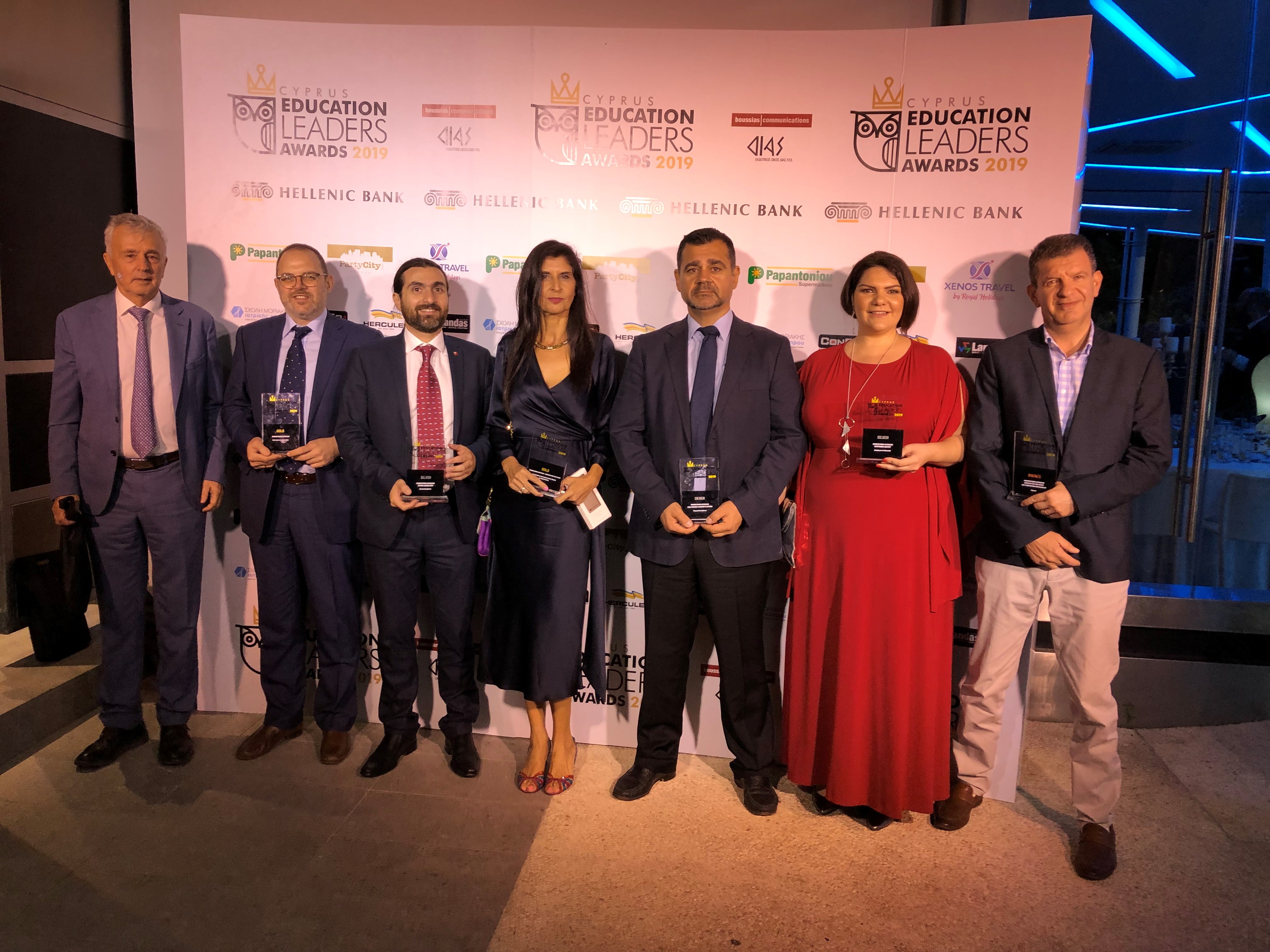 Cyprus Education Leaders 2019 Seven Awards To Unic - 